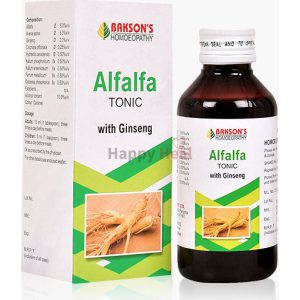Bakson’s Alfalfa Tonic (With Ginseng)-115Ml