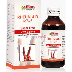 Bakson’s Rheum Aid Syrup (Sugar Free)- 115Ml