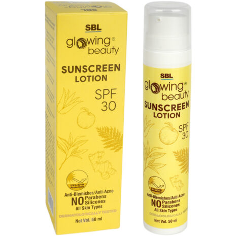 glowing beauty sunscreen