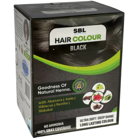 hair colour black