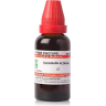 A bottle of homeopathic mother tincture labeled Terminalia arjuna, produced by Dr. Willmar Schwabe India Pvt. Ltd.