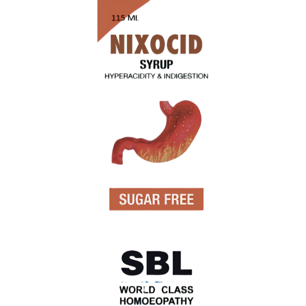 SBL Nixocid Sugar Free Syrup 115ML