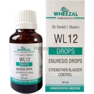 Wheezal Wl 12 Enuresis Drops 30ML