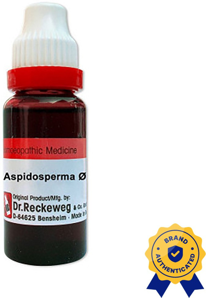 Dr. Reckeweg Aspidosperma Q Mother Tincture 20 ml