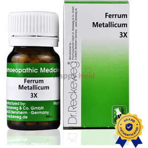 Dr. Reckeweg Ferrum Metallicum 3x Tablets 20 g