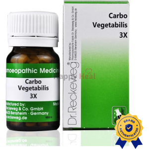 Dr. Reckeweg Carbo Vegetabilis 3x Tablets 20 g