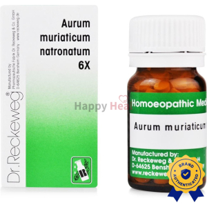 Dr. Reckeweg Aurum Muriaticum Natronatum 6x Tablets 20 g