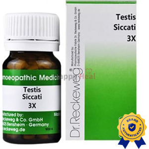 Dr. Reckeweg Testes Siccati 3x Tablets 20 g