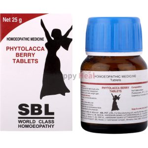 SBL Phytolacca Berry Tablets 25GM
