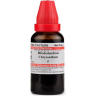 30 ml bottle of Rhododendron Chrysanthum homeopathic medicine with red dropper cap and label detailing manufacturer information.