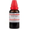 30 ml bottle of Thymus Vulgaris homeopathic tincture with a red dropper cap and detailed label in English.