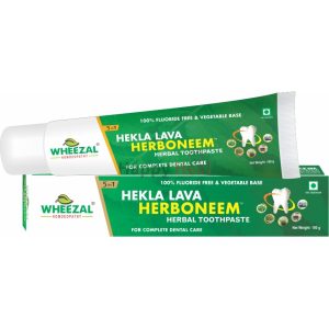Wheezal Hekla Lava Herboneem Herbal Toothpaste 100GM